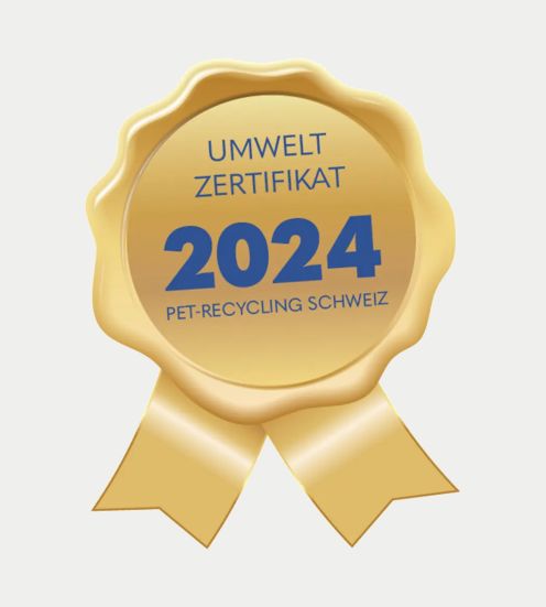 Umwelt-Zertifikat für die Lindenhofgruppe: 1131 Kilogramm PET-Getränkeflaschen gesammelt