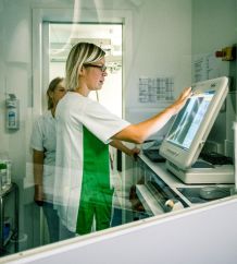 Neu ist die Radiologie der Lindenhofgruppe Weiterbildungsstätte