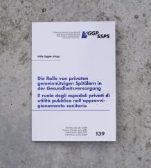 Neue Publikation der Schweizerischen Gesellschaft für Gesundheitspolitik