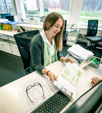 Patienten und Besucher