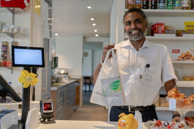Miteinander Nachhaltig: «Kompostierbare Tragtaschen»